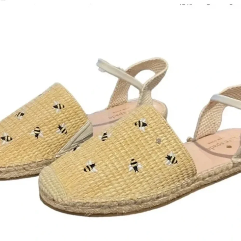 REDUCED TODAY🎈NEW Kate Spade New York Bonnie Bee Straw Look Shoe